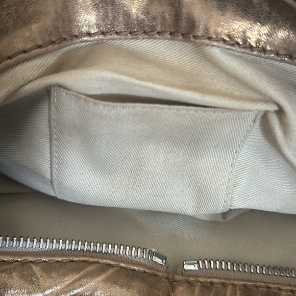 💯 authentic Chloe saddle handbag gold bag vintage - Picture 15 of 16